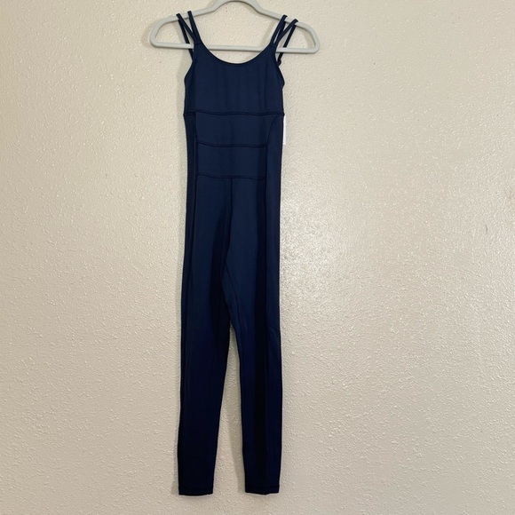 Universal Standard Next To Naked Bodysuit in Navy Sz 4XS US XS - Picture 2 of 10